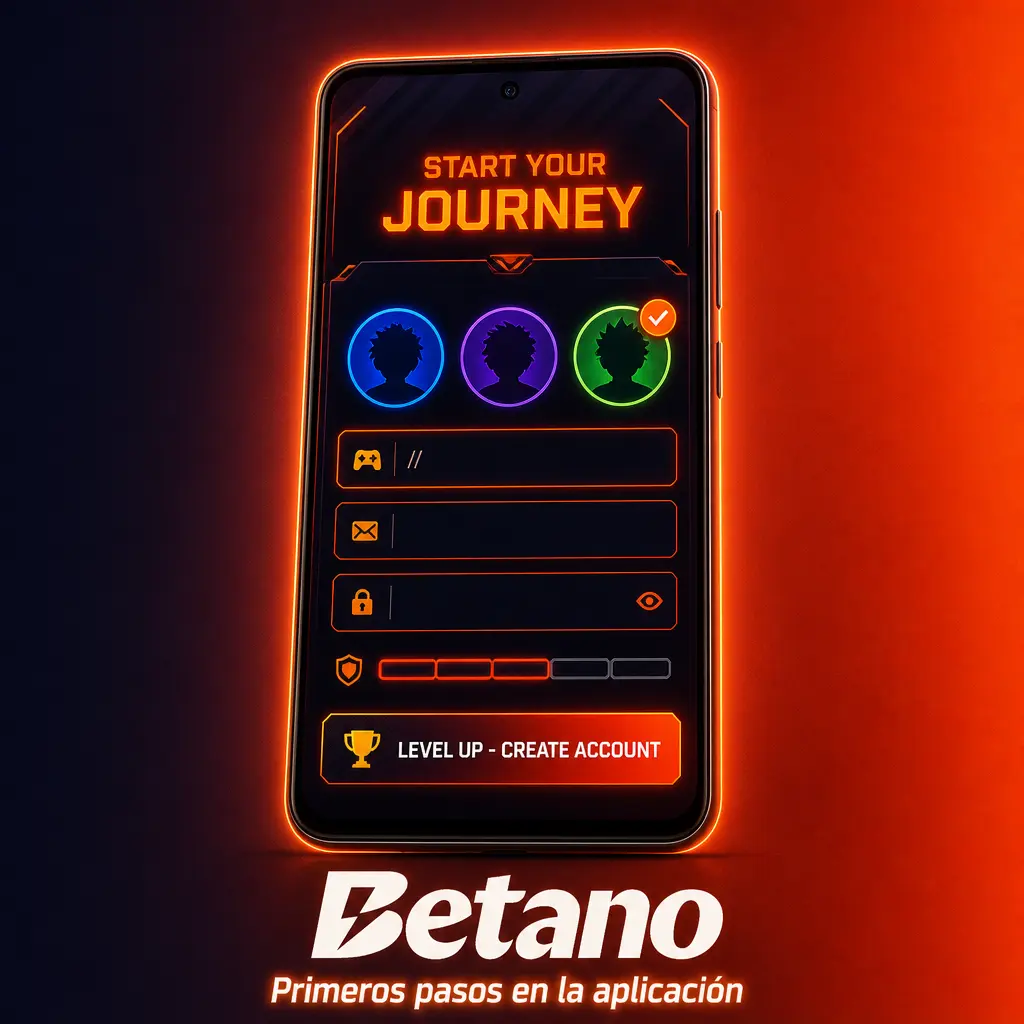 Guía de primeros pasos en la app: registro, verificación de identidad y acceso a deportes y casino.
