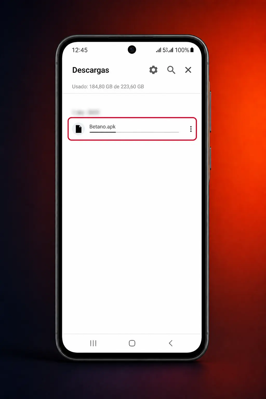 Pasos para descargar e instalar la app Android de Betano mediante archivo apk desde el sitio oficial en Argentina.