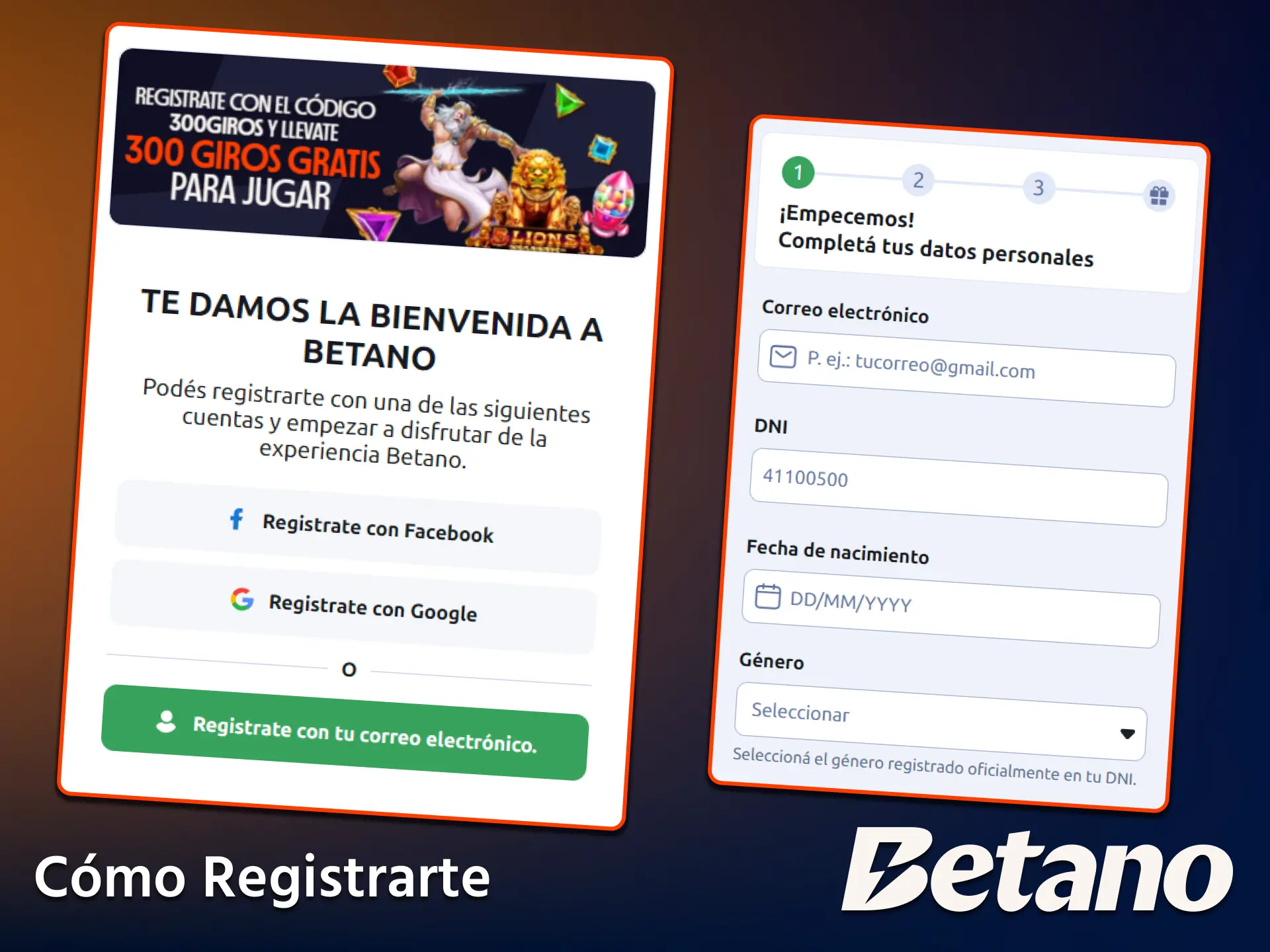 Crea tu cuenta de usuario en solo unos minutos siguiendo la guía sobre cómo registrarte en Betano.