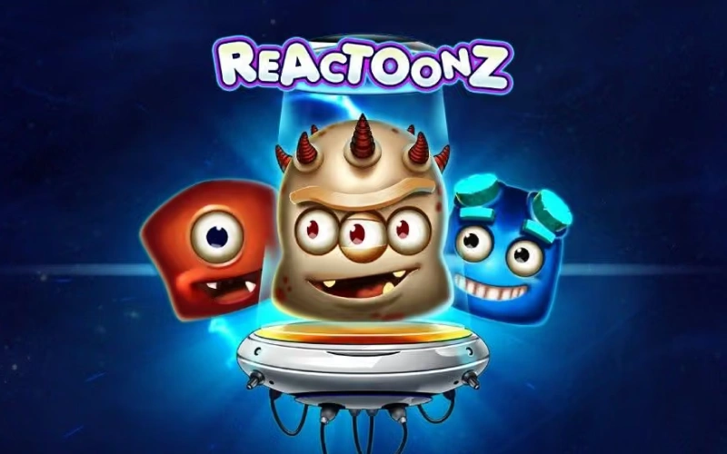 Conectá simpáticos extraterrestres en cascada dentro del slot Reactoonz en Betano.